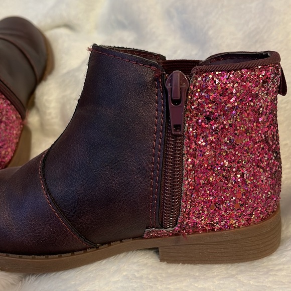OSH KOSH girls sparkle booties - Picture 3 of 5